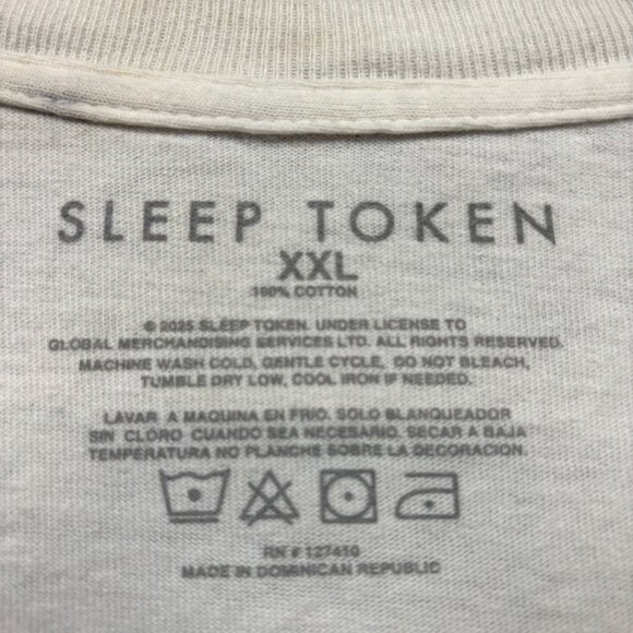 Sleep Token Take Me Back to Eden Heavy Metal Band Tie-Dye T-Shirt Size XXL - Picture 4 of 4